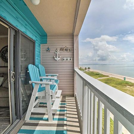 Updated Front Beach Condo With Resort Amenities! Корпус-Кристи Экстерьер фото