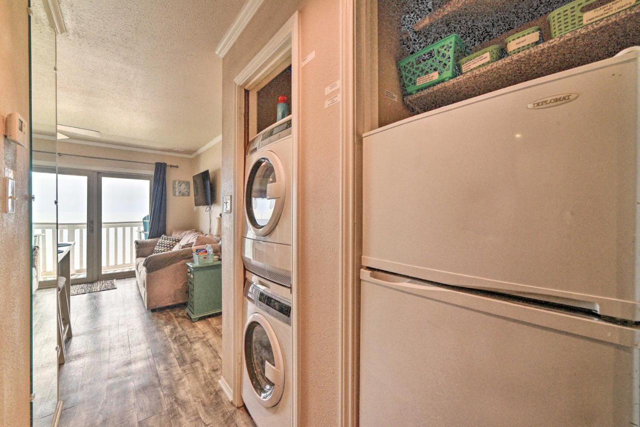 Updated Front Beach Condo With Resort Amenities! Корпус-Кристи Экстерьер фото